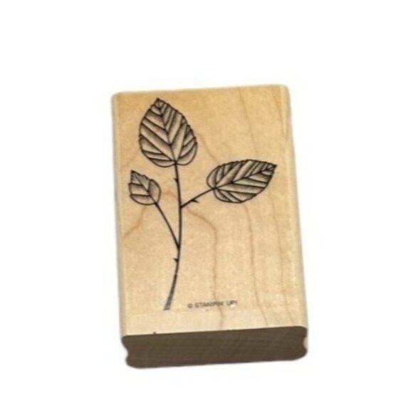 Lot of 4 Stampin up Gods Beauty Wood Rubber Stamps Nature Butterflies Flowers - Picture 9 of 13